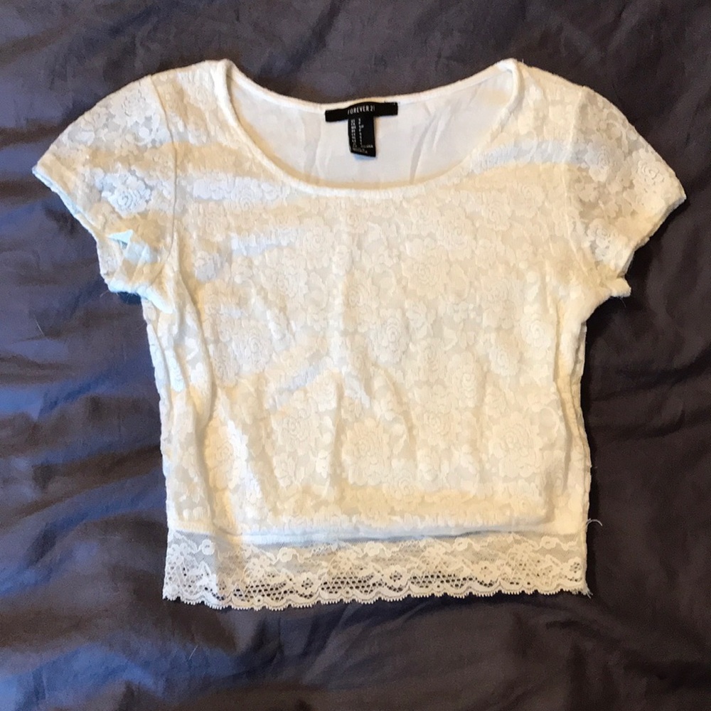 Forever 21 Cropped Tee